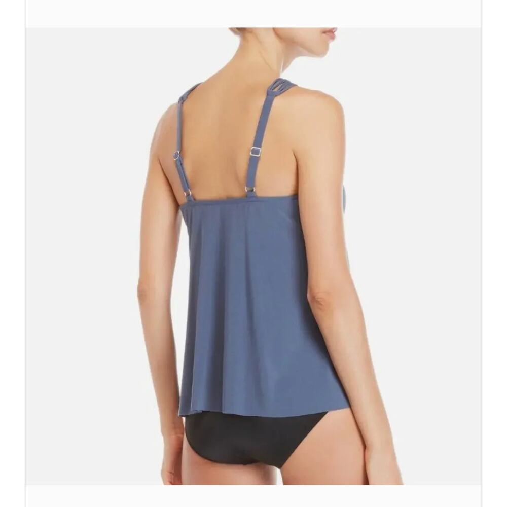 Magicsuit Morgan Yellow Criss Cross Tankini Top Size 8 - Picture 8 of 8